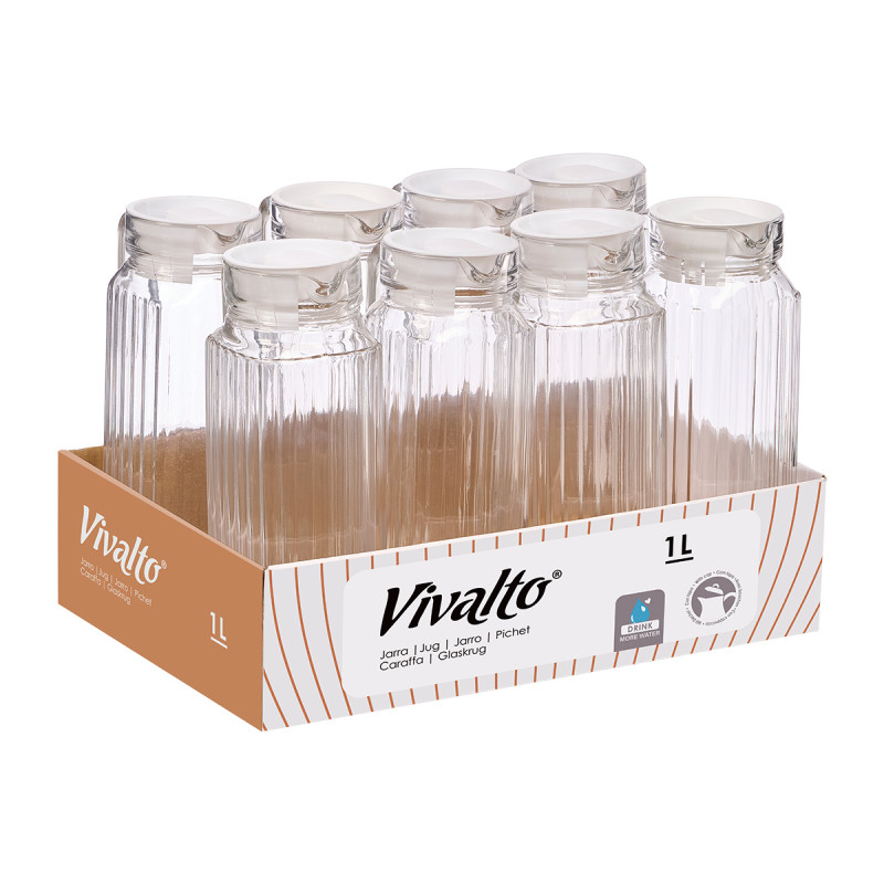 FRIDGE PITCHER 1L DISPLAY