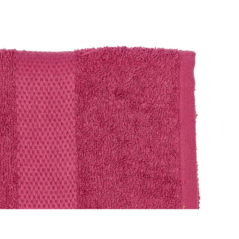 SERVIETTE LISSE 30X50 GRENAT