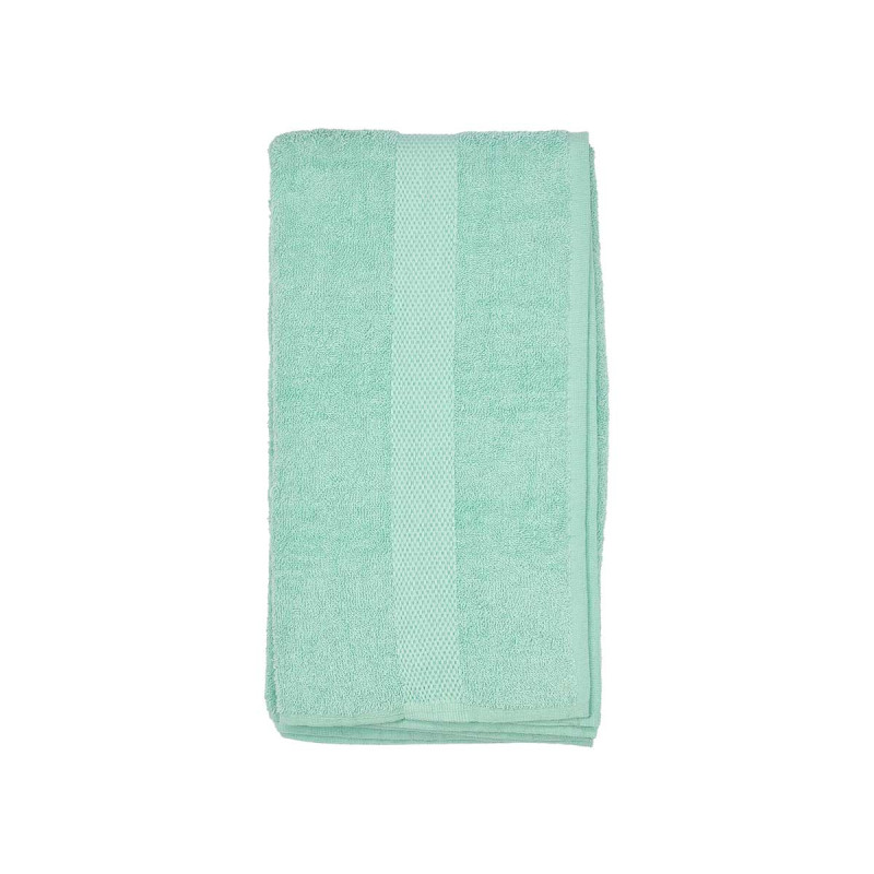SERVIETTE LISSE 90X150 TURQUOISE