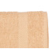 SERVIETTE DE BAIN LISSE 50X90 COULEUR CREME 