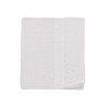 SERVIETTE DE BAIN LISSE 50X90 COULEUR BLANC 