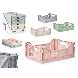 CAJA PLEGABLE MULTIUSO 15L SURT 4 COL