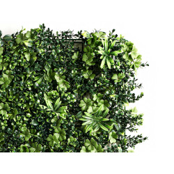 JARDIN VERTICAL FEUILLE FLEUR 50X50CM