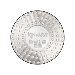 SARTEN INDUCCION FORJADA 24CM GRIS