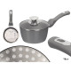 CASSEROLE INDUCTION FORGEE GRISE 16CM