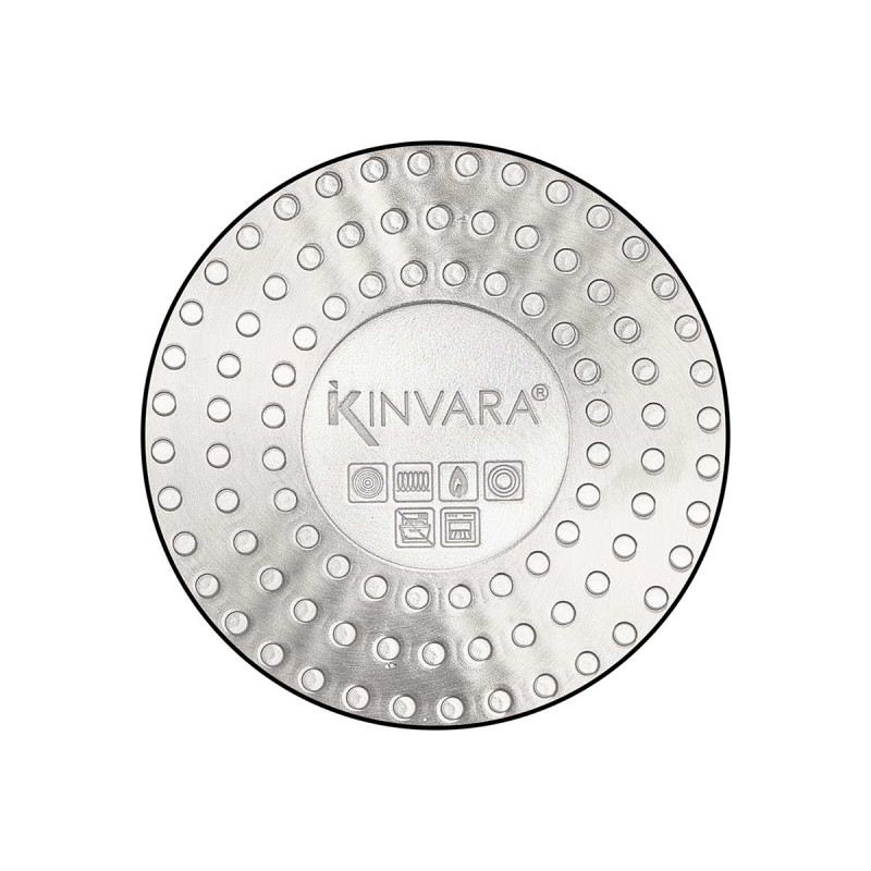 GRAY FORGED INDUCTION CASSEROLE 24CM