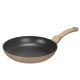 BEIGE FORGED INDUCTION FRYING PAN 28CM