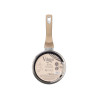 BEIGE FORGED INDUCTION SAUCEPAN 16CM
