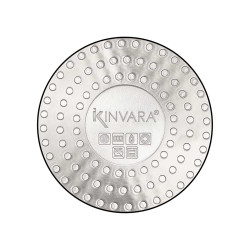 BEIGE FORGED INDUCTION CASSEROLE 24CM