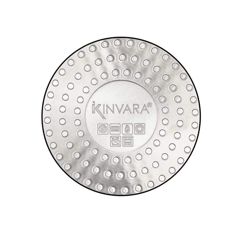 POELE A FRIRE BEIGE FORGEE A INDUCTION COUVERCLE 2