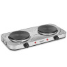 DOUBLE CUISINIERE ELECTRIQUE STAIN STEAL 2000W