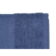 SERVIETTE LISSE 90X150 BLEU FONCE