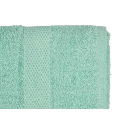 SERVIETTE LISSE 30X50 TURQUOISE