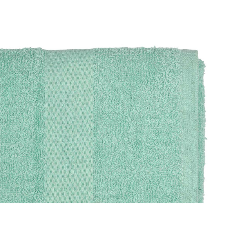 SERVIETTE LISSE 30X50 TURQUOISE