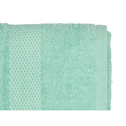SERVIETTE LISSE 70X130 TURQUOISE