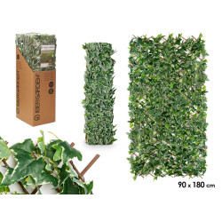 PANEL EXTENSIBLE 90X180CM HOJA BLANCA VERDE