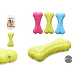 BRINQUEDO P CAO PLANO OSSO 12CM SORT 3