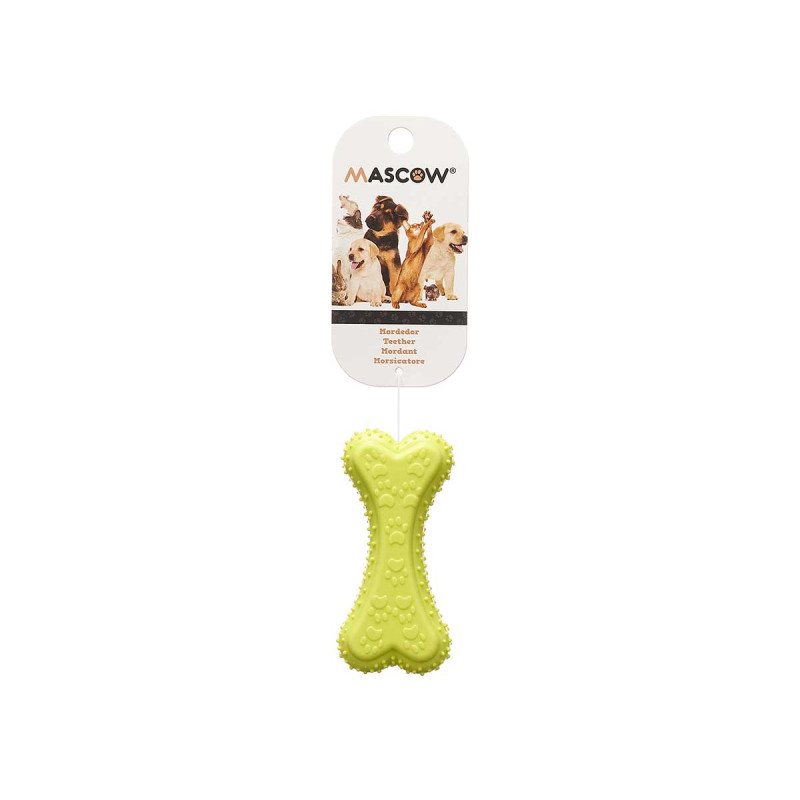 BRINQUEDO P CAO PLANO OSSO 12CM SORT 3