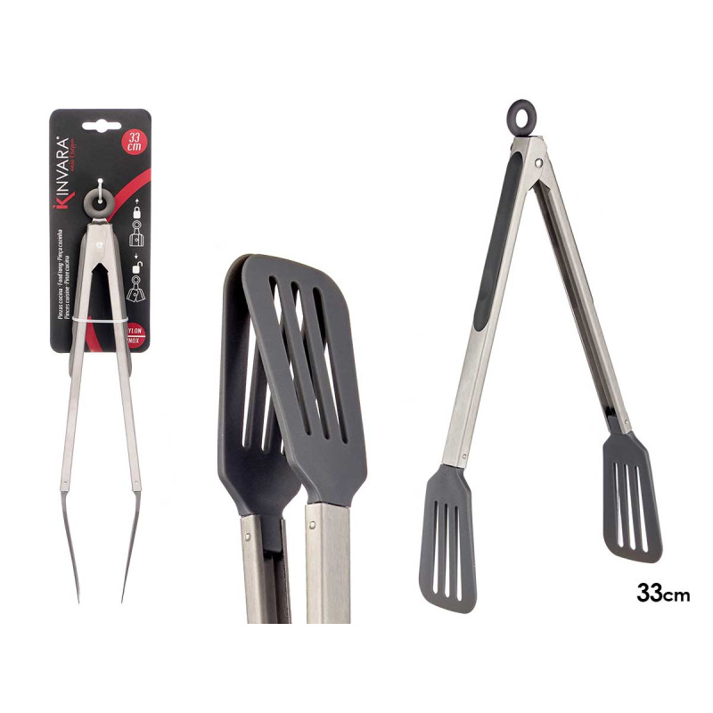 PINZA COCINA INNOX NYLON GRD