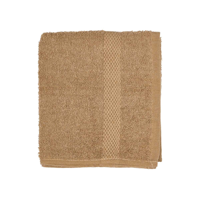 TOALHA LISA 50X90 COR CAMEL  