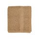 SERVIETTE DE BAIN LISSE 50X90 COULEUR CAMEL 