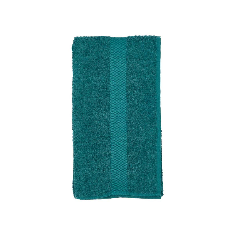 ASCIUGAMANO LISCIO 90X150 BLU PETROLIO 