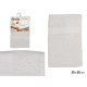ASCIUGAMANO LISCIO 30X50 COLORE BIANCO