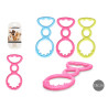 BRINQUEDO P CAO SILICONE 18CM SORT 3