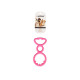 BRINQUEDO P CAO SILICONE 18CM SORT 3