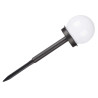 10CM ROUND SOLAR GARDEN LIGHT WHITE LIGHT