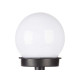 10CM ROUND SOLAR GARDEN LIGHT WHITE LIGHT
