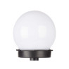 10CM ROUND SOLAR GARDEN LIGHT WHITE LIGHT
