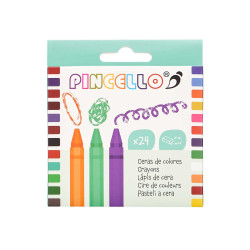24PCS CRAYON