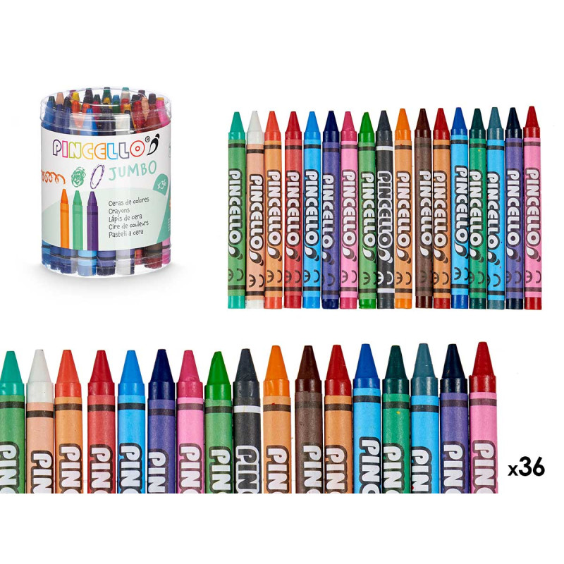 POT CIRE JUMBO 36PCS