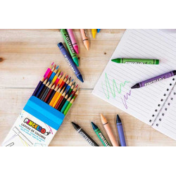 BOTE CERA  CRAYON JUMBO 36PCS