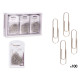 SET 90 SILVER PAPERCLIP MEDIUM