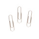 SET 90 SILVER PAPERCLIP MEDIUM