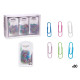 SET 80 CLIPS METALLIZZATE PICC