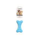 BRINQUEDO P CAO SILICONE 10CM SORT 3 GRD
