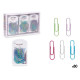 CONJ 60 CLIPES METALICOS MED