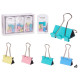 SET 5 PINZAS CLIP COLOR PASTEL MED
