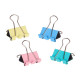 SET 5 PINZAS CLIP COLOR PASTEL MED