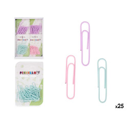CLIPS 25 PZS GRANDE SURT 3 COLORES