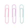 PAPER CLIPS 25 PCS LARGE ASSORT 3 COLOURS