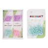 PAPER CLIPS 25 PCS LARGE ASSORT 3 COLOURS
