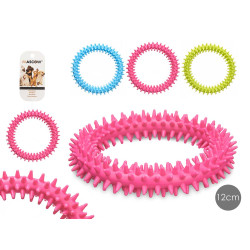 BRINQUEDO P ANIMAL ESTIMAÇAO SILICONE 12CM SORT 3