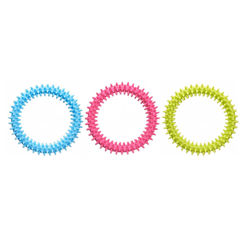 BRINQUEDO P ANIMAL ESTIMAÇAO SILICONE 12CM SORT 3