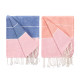 STRIPED SARONG ASSORTED 2 COLORS BLUE PINK 180 CM