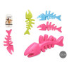 OS DE POISSON EN SILICONE 12CM ASSORT 3