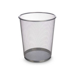 BALDE LIXO 29,5CM PRATEADO